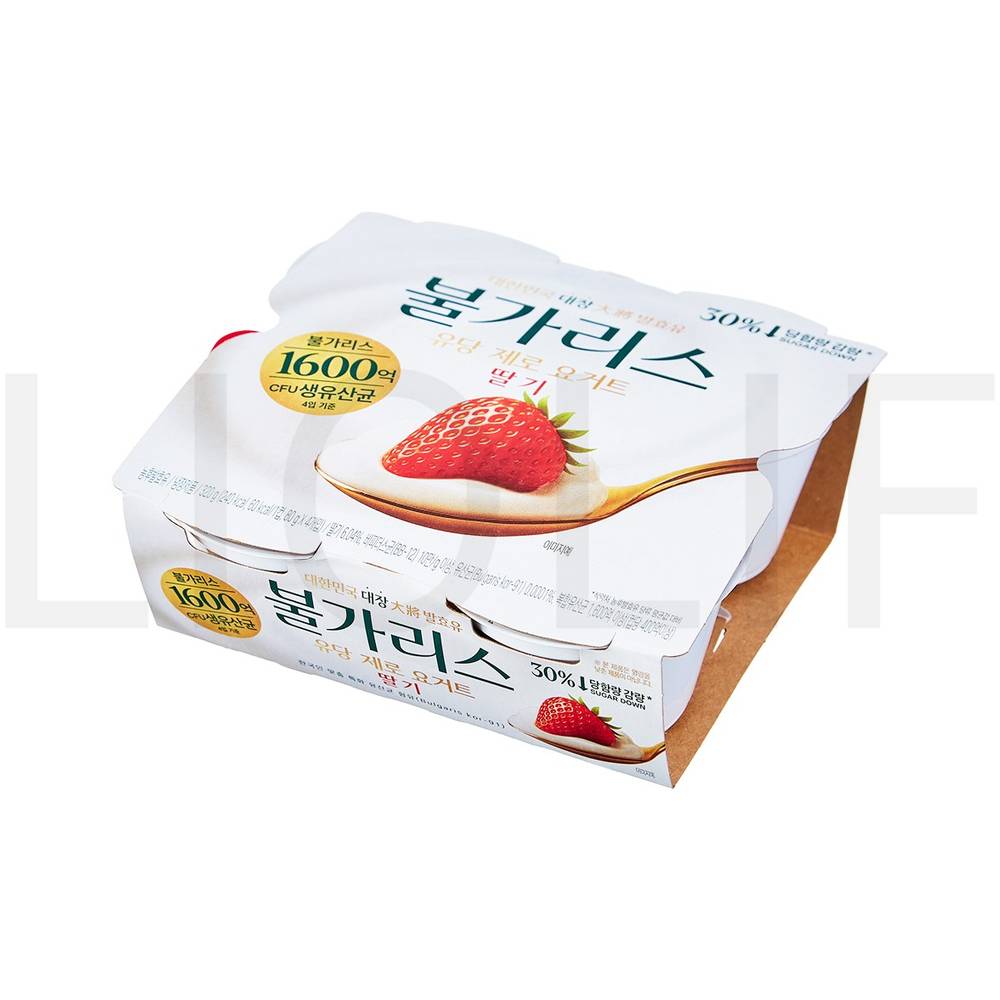 불가리스 유당 제로 딸기 성분 분석