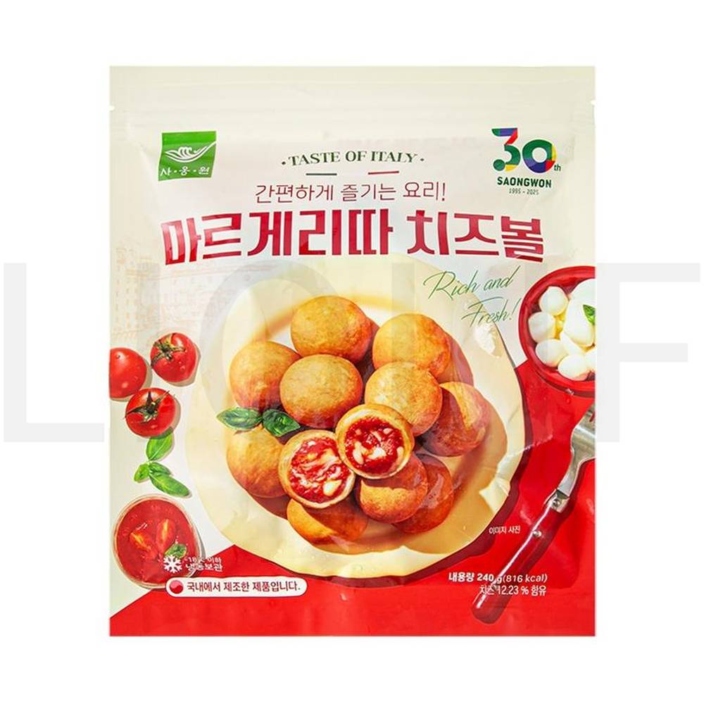 사옹원 치즈스틱 마르게리따 치즈볼