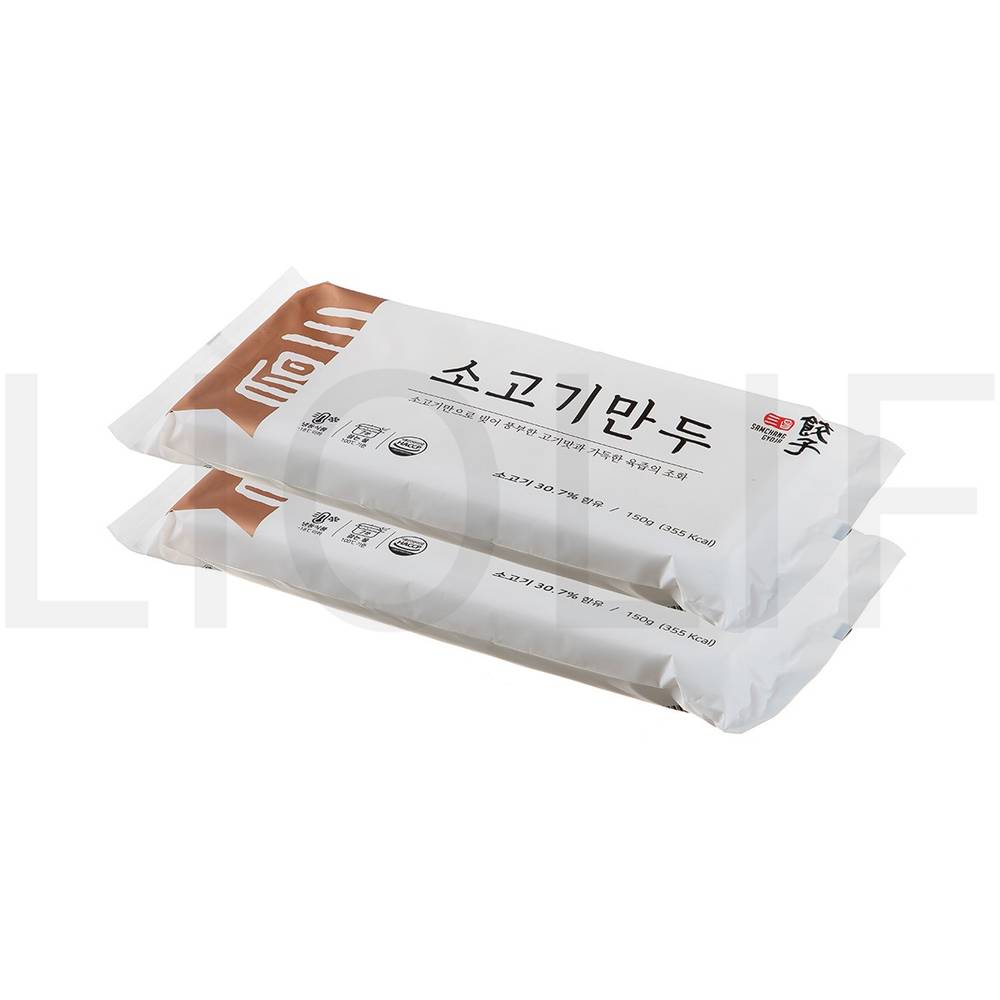 삼창교자 물만두 소고기 만두