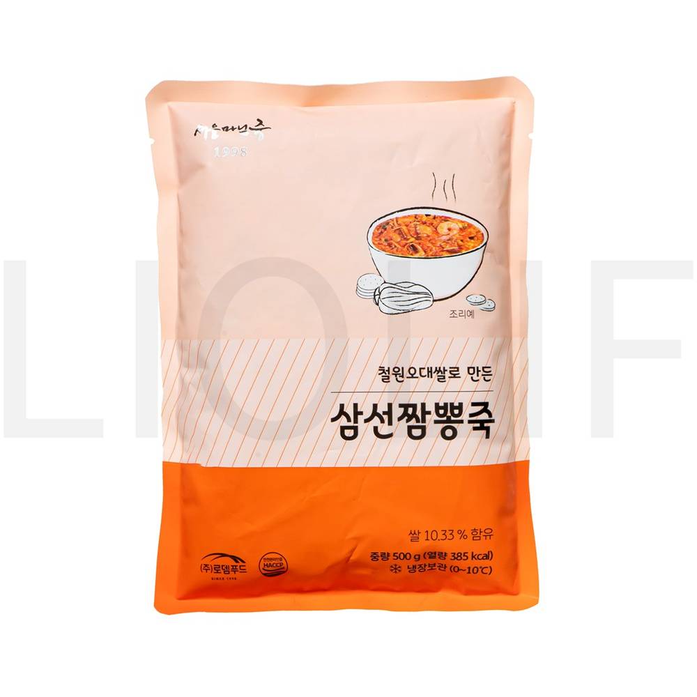 서울마님죽 즉석죽 삼선 짬뽕죽