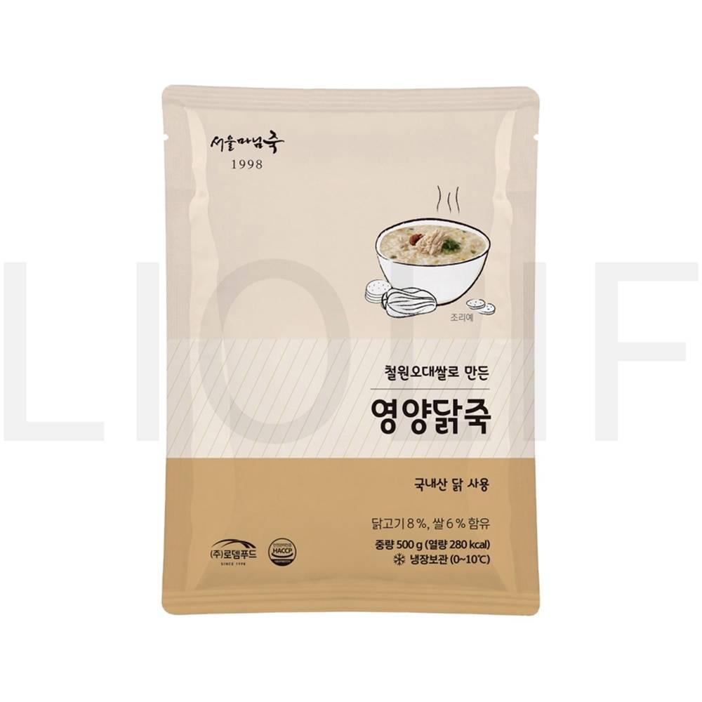 서울마님죽 즉석죽 영양닭죽