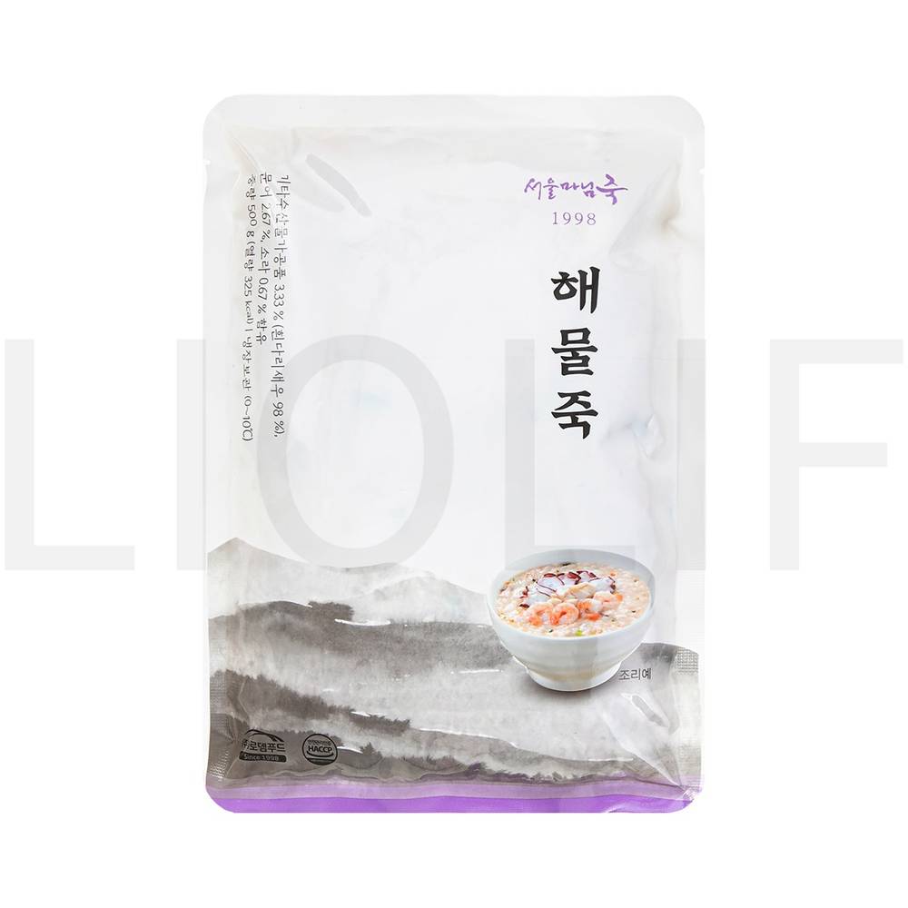 서울마님죽 즉석죽 해물죽