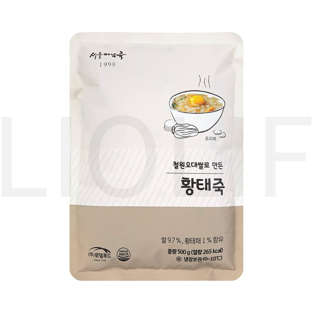 서울마님죽 즉석죽 황태죽