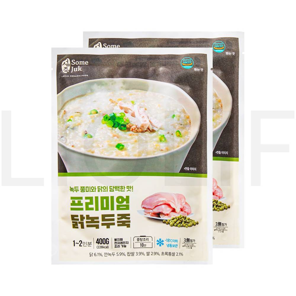 섬죽 즉석죽 닭녹두죽