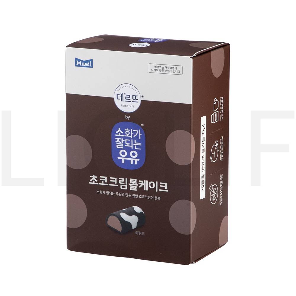 소화가잘되는우유 롤케이크 초코크림 롤케이크