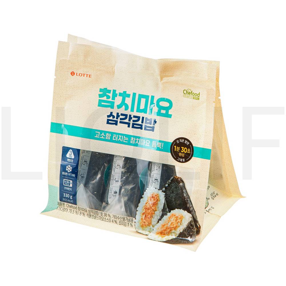 쉐푸드 즉석볶음밥 참치마요 삼각김밥