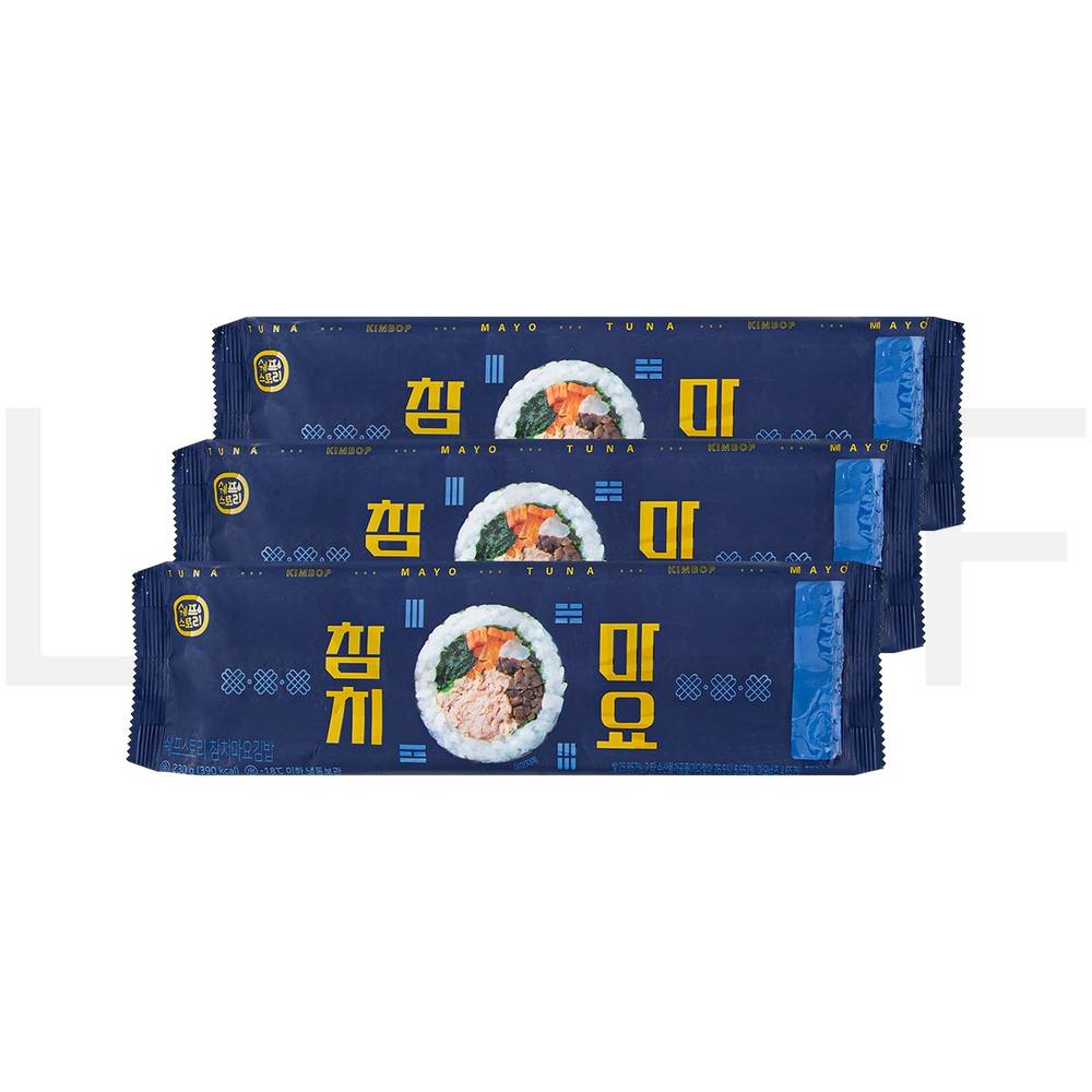 쉐프스토리 즉석볶음밥 참치마요 김밥