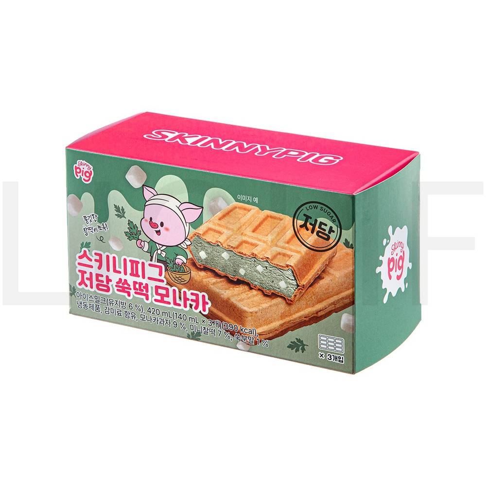 스키니피그 기타 아이스크림 저당 쑥떡 모나카