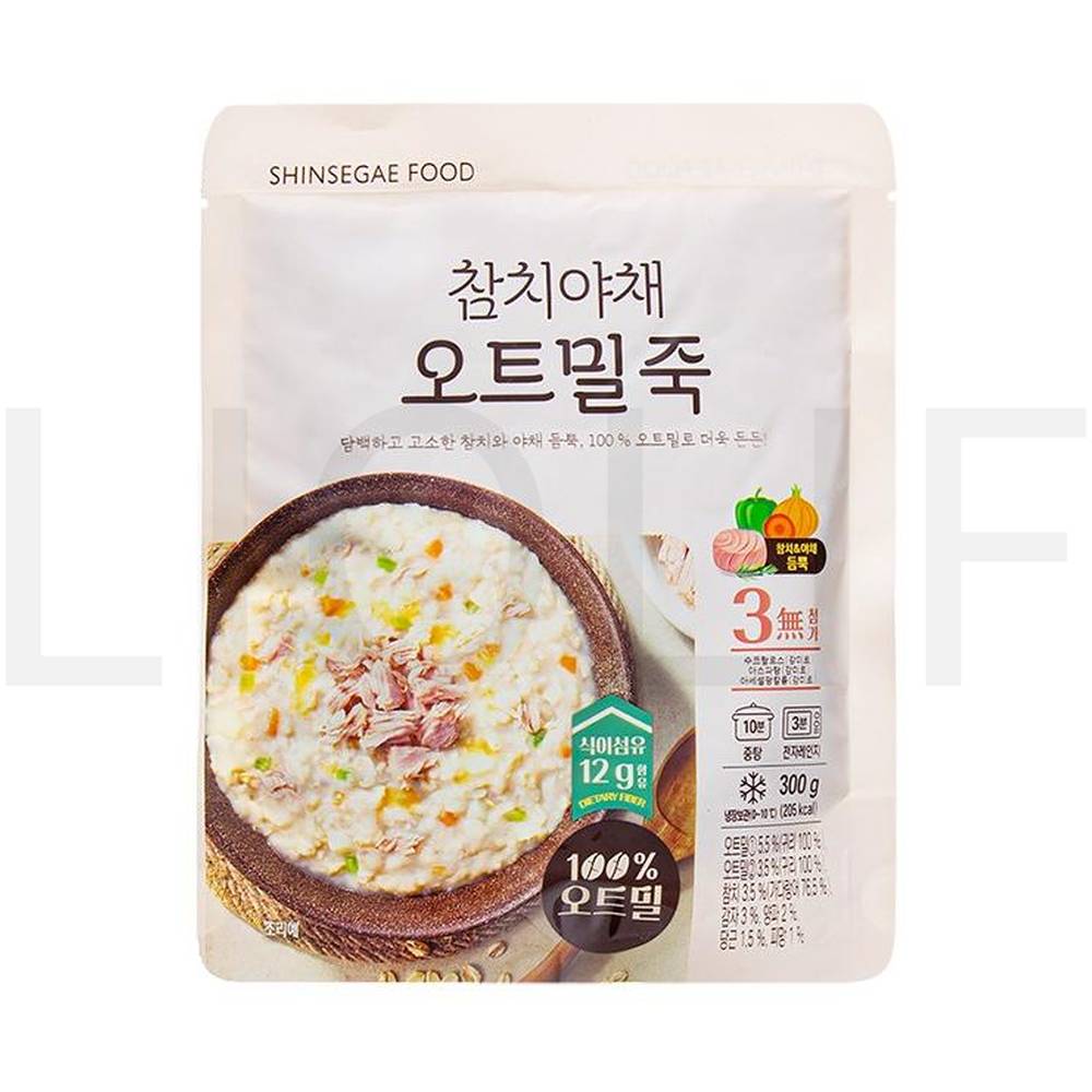 신세계푸드 즉석죽 참치야채 오트밀죽