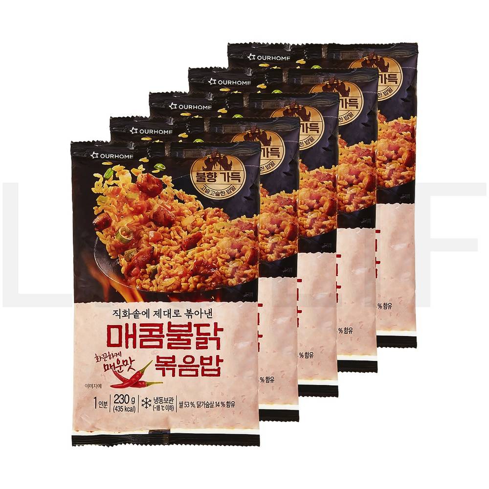 아워홈 즉석볶음밥 매콤불닭 볶음밥