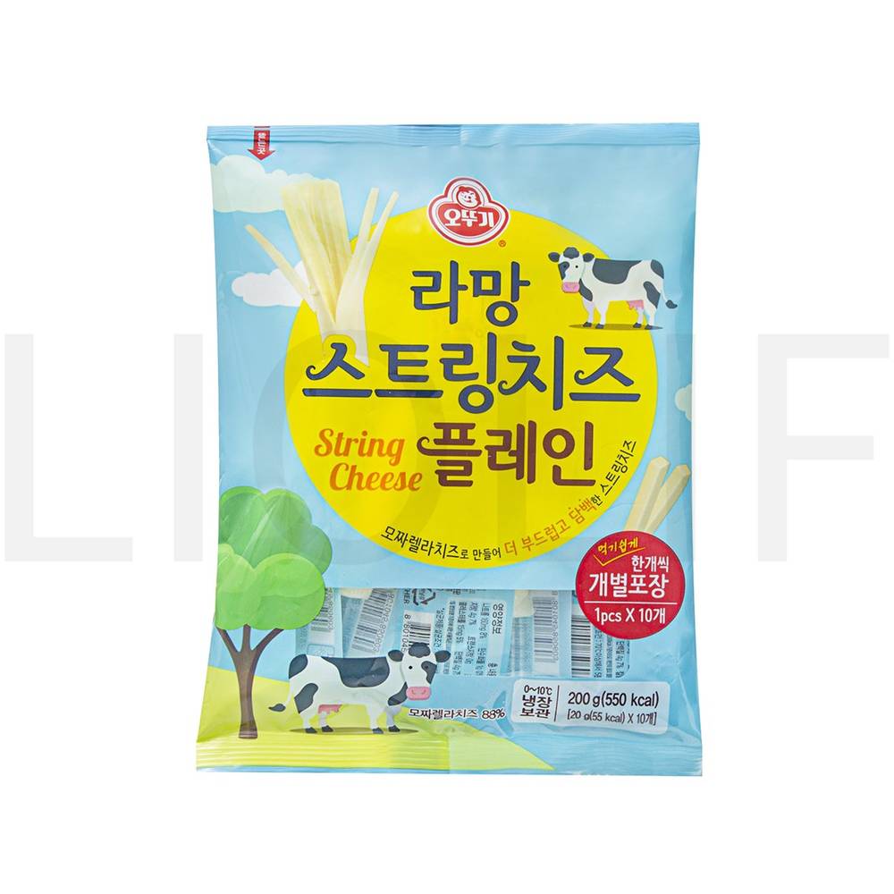 치즈스낵 라망 스트링치즈 플레인