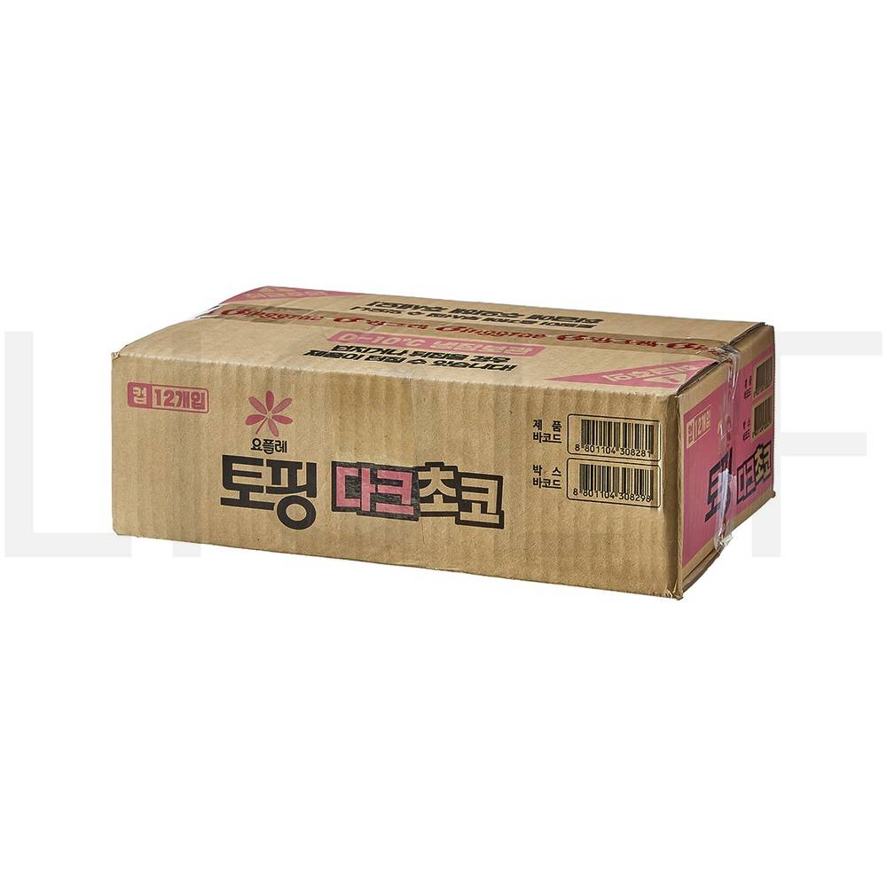 요플레 요거트 토핑 다크초코