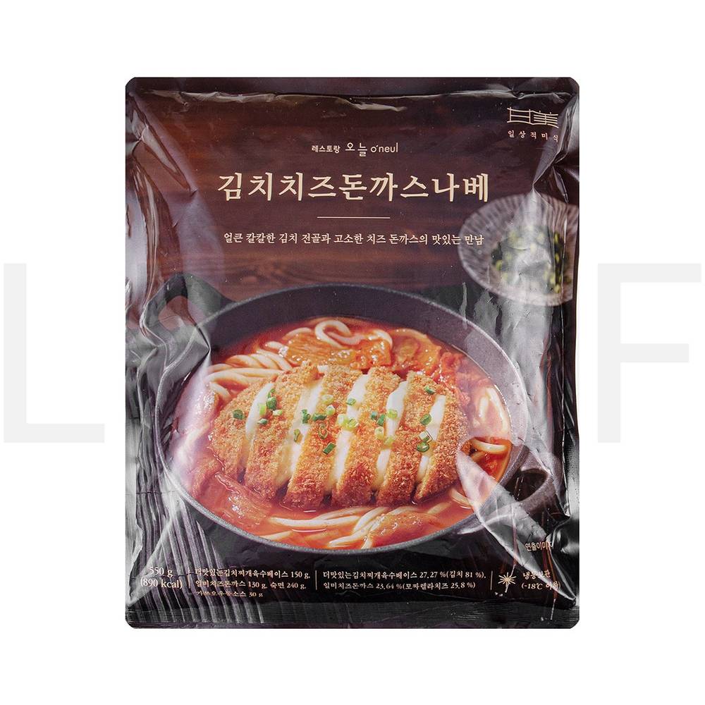 일상적미식 기타 즉석요리 김치치즈돈까스나베