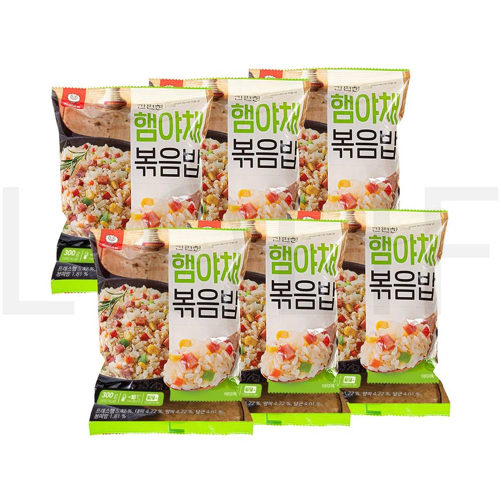 천일냉동 즉석볶음밥 간편한 햄야채 볶음밥
