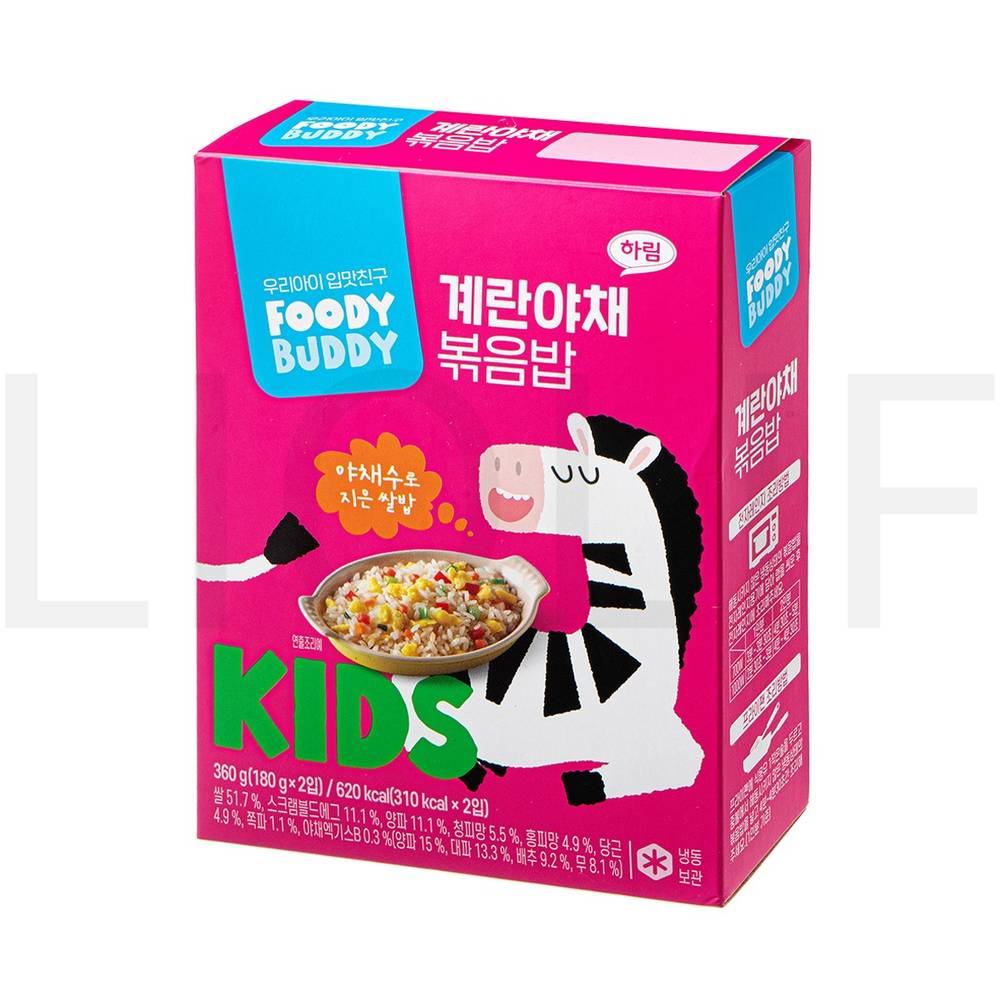 푸디버디 즉석볶음밥 계란야채 볶음밥