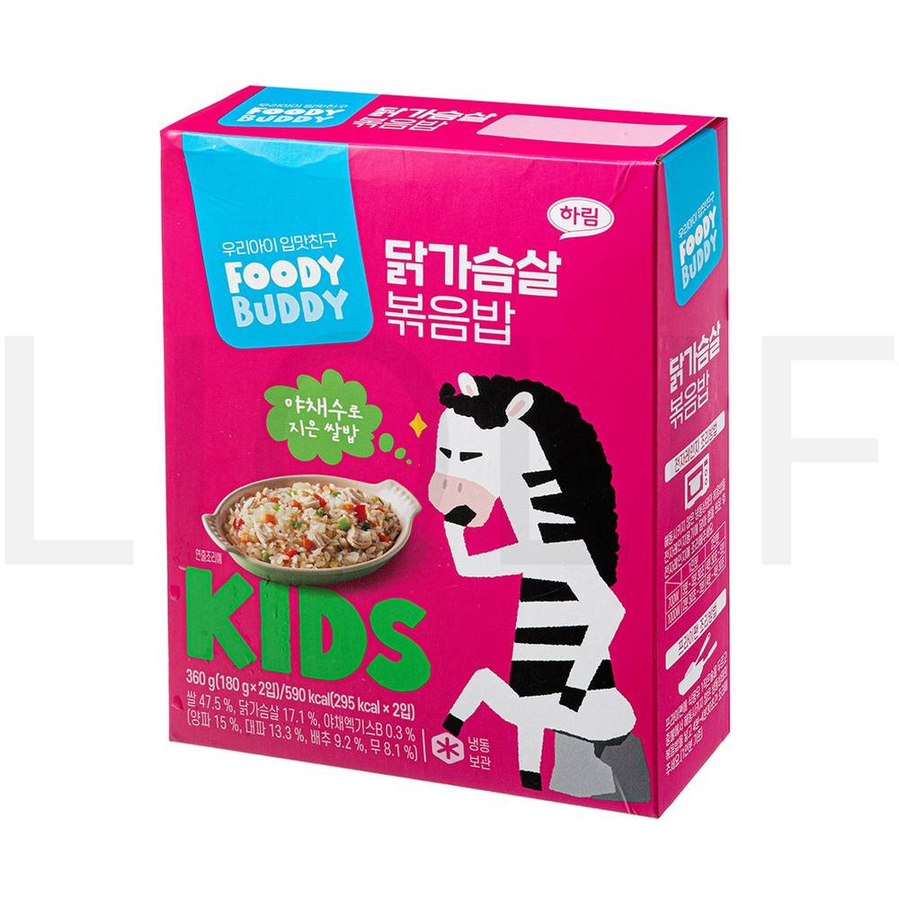 푸디버디 즉석볶음밥 닭가슴살 볶음밥
