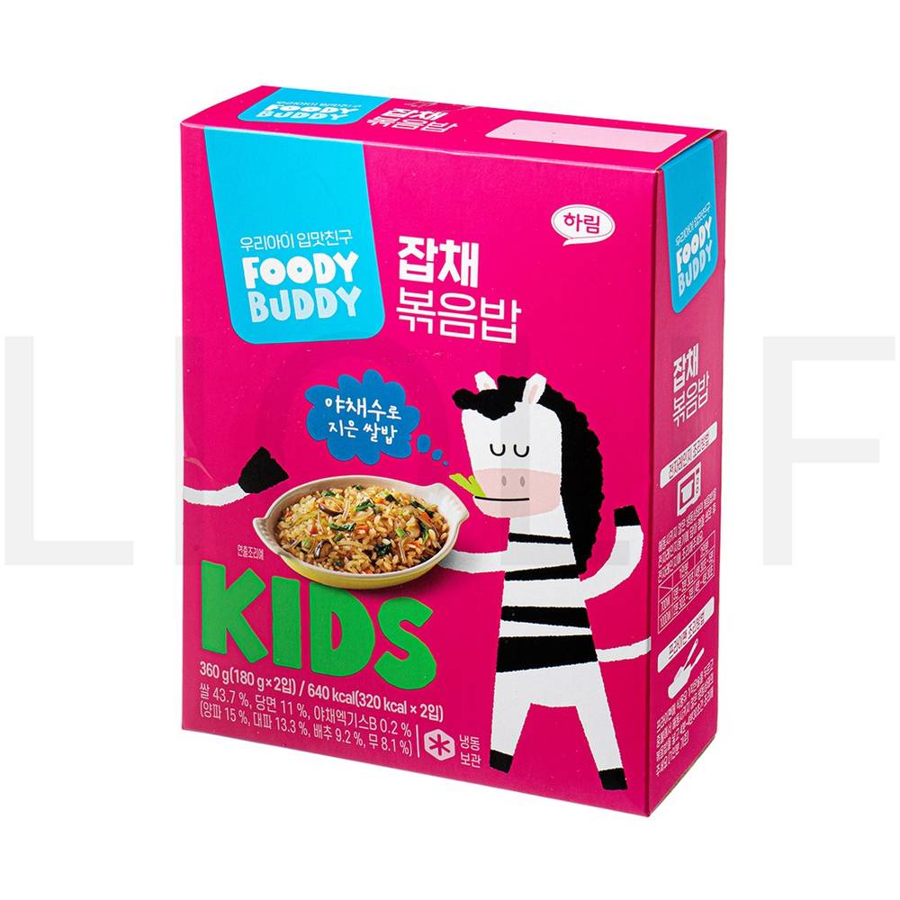 푸디버디 즉석볶음밥 잡채 볶음밥