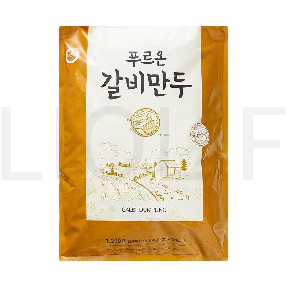 푸르온 군만두 갈비만두