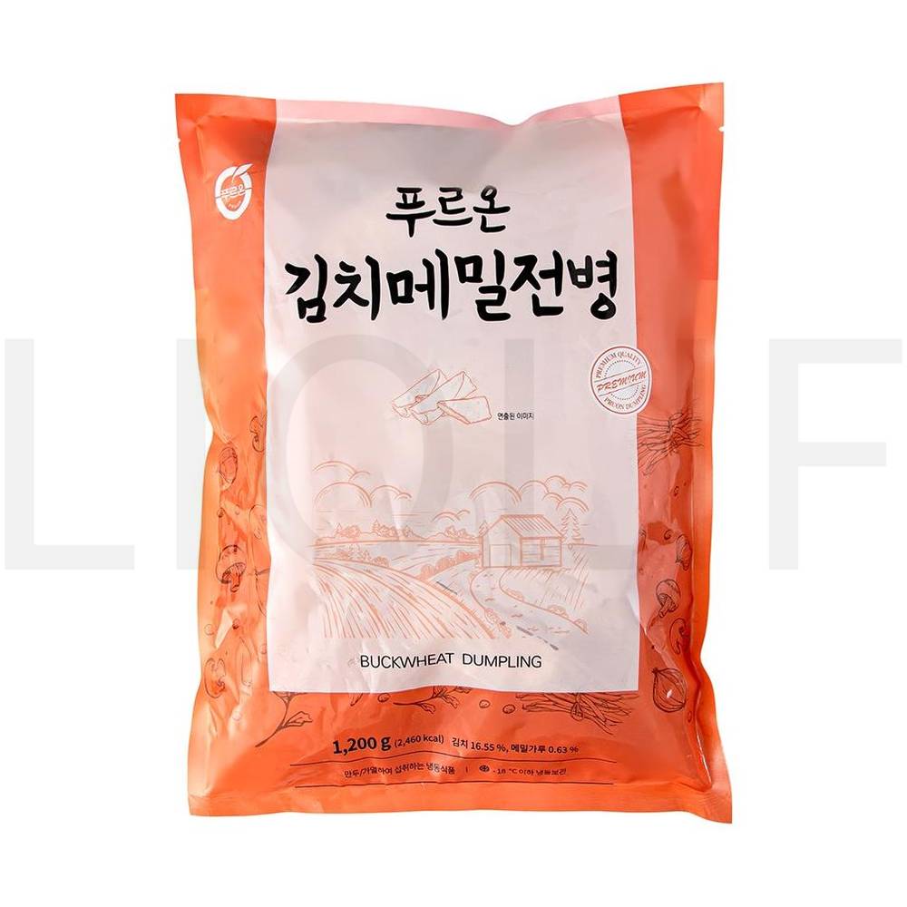 푸르온 군만두 김치메밀전병