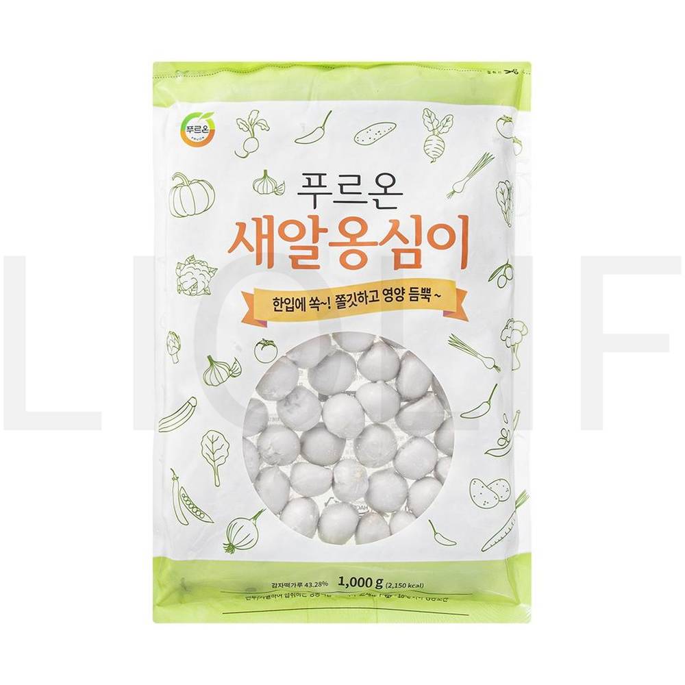 푸르온 물만두 새알옹심이만두