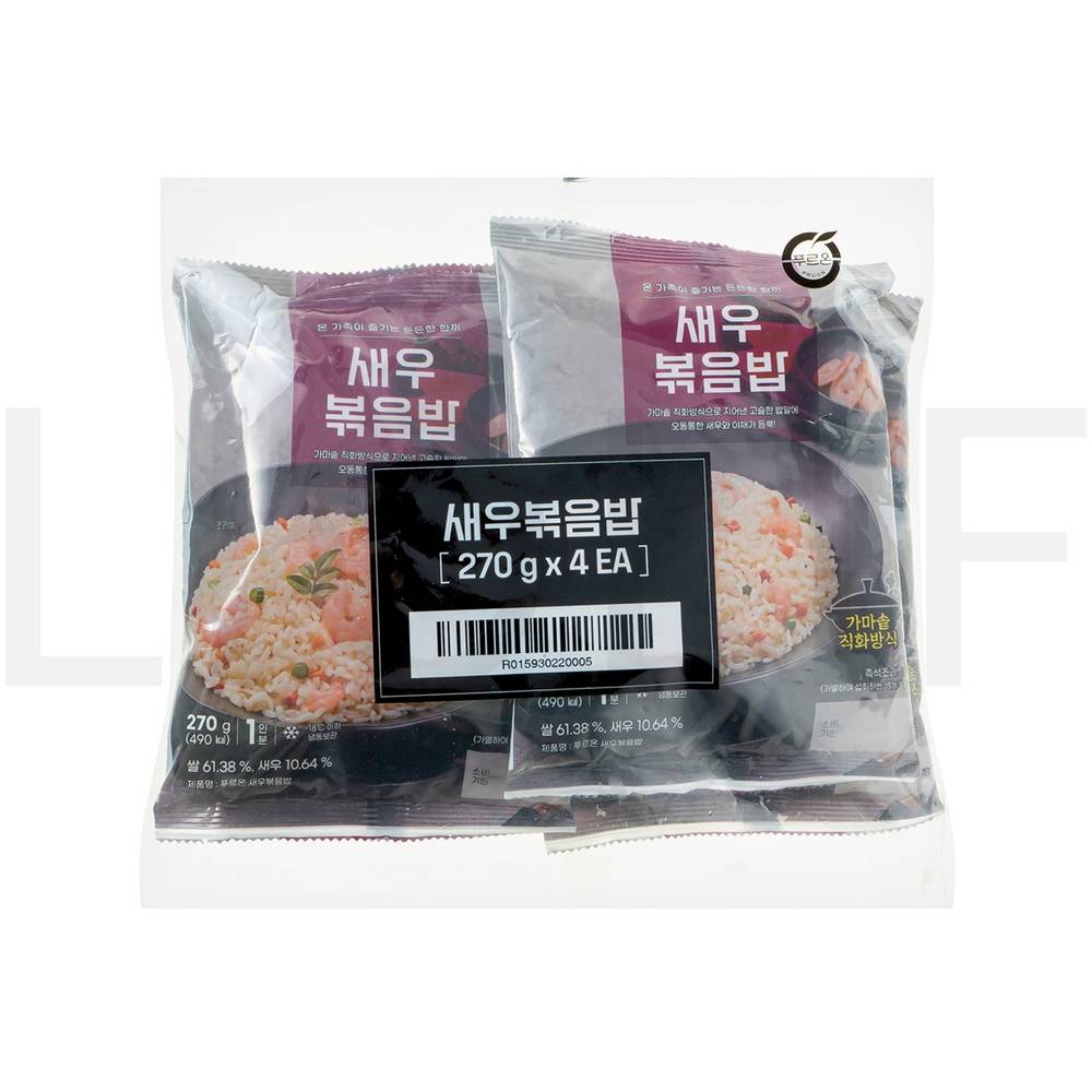 푸르온 즉석볶음밥 새우 볶음밥