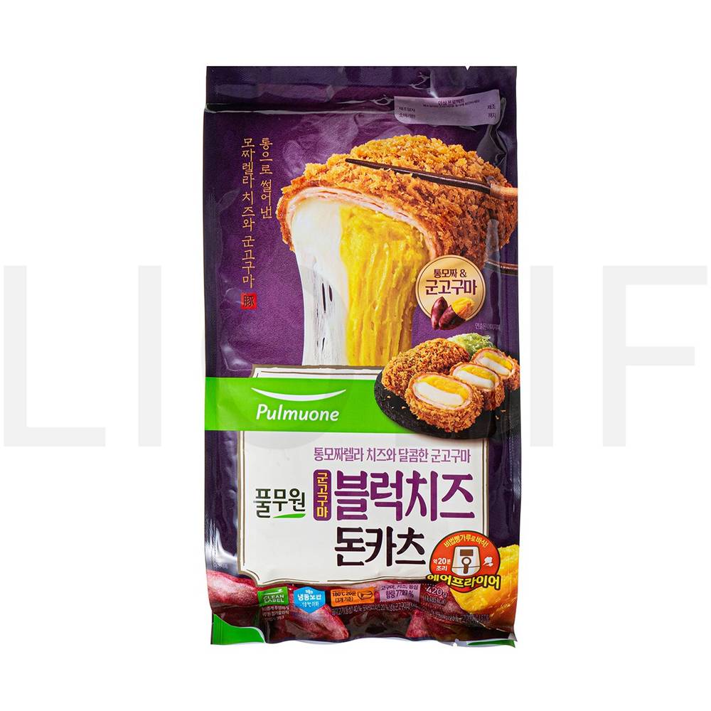 돈까스 군고구마 블럭치즈 돈카츠
