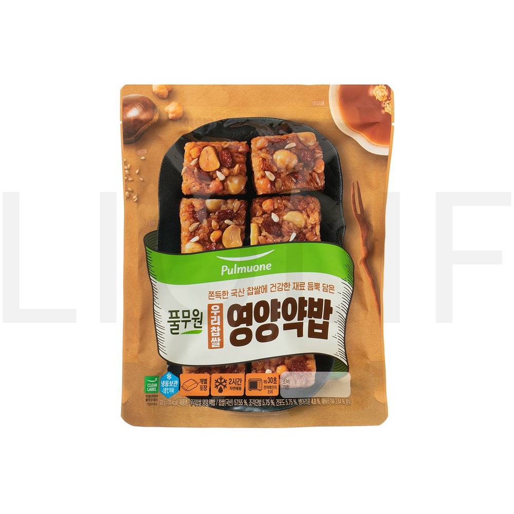 즉석볶음밥 우리찹쌀 영양 약밥