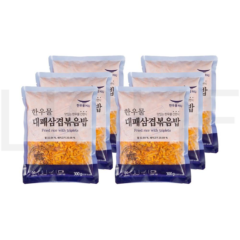 한우물 즉석볶음밥 대패삼겹 볶음밥