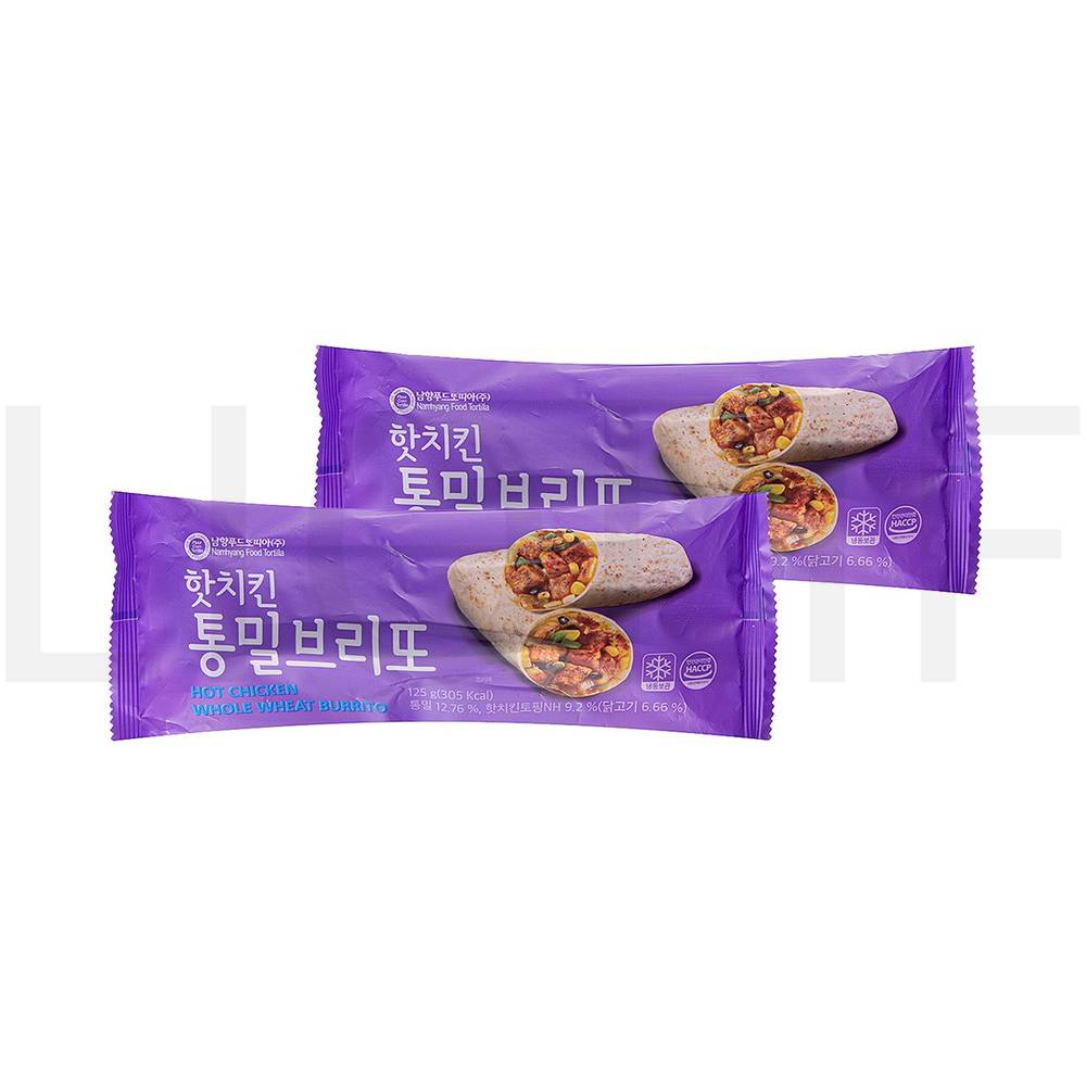 핫치킨 브리또 통밀 브리또