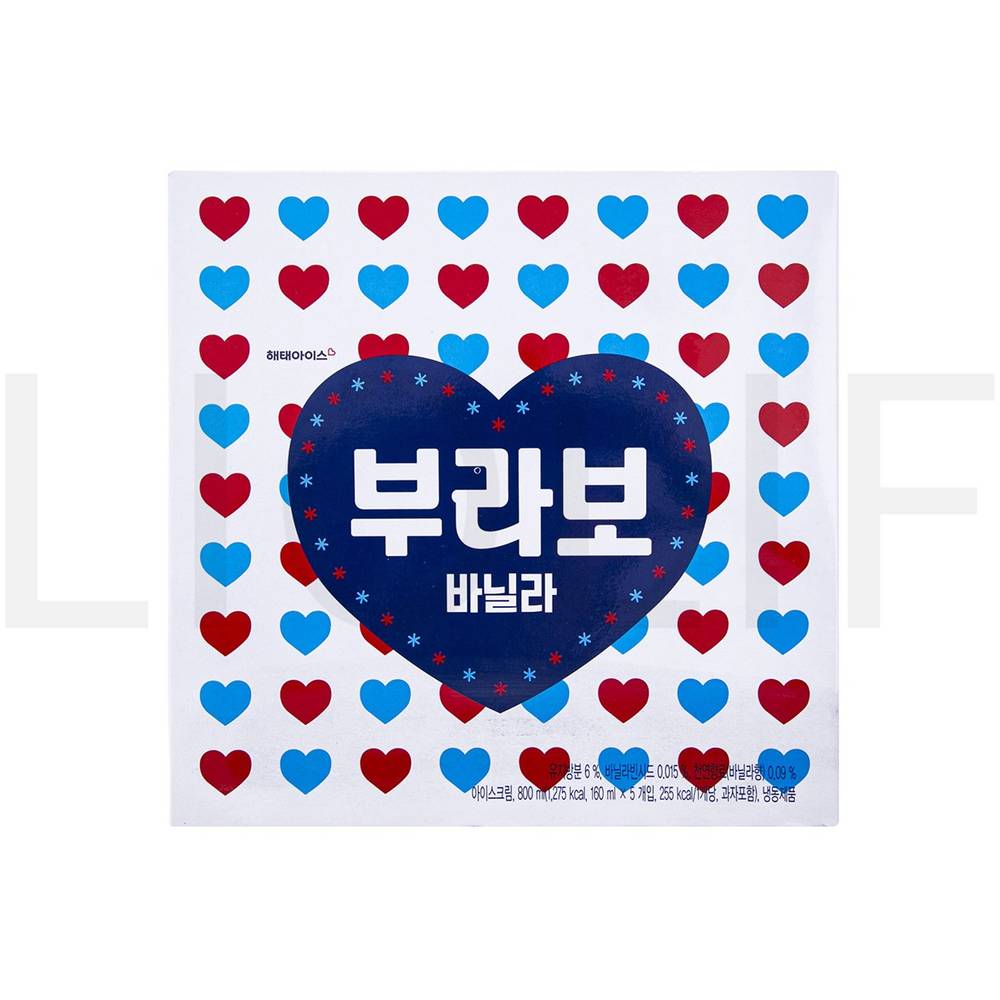 아이스 콘 아이스크림 부라보 바닐라