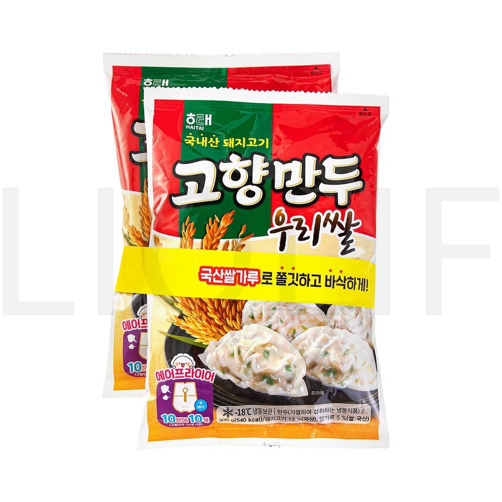 물만두 고향만두 우리쌀