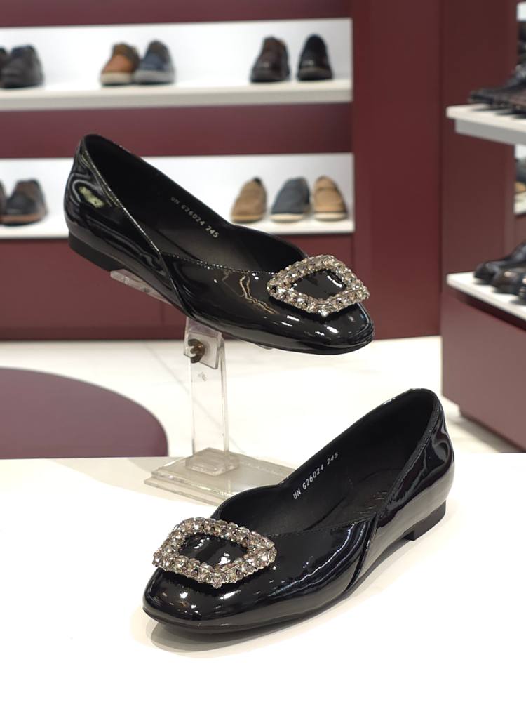 탠디 여성 페이던트 플랫 (1.5CM) G26024 BLACK