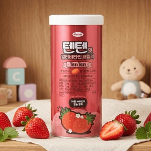 한미 텐텐 멀티 비타민 480g 120정 패밀리 텐텐맛 어린이 청소년 영양제 코스트코 대용량