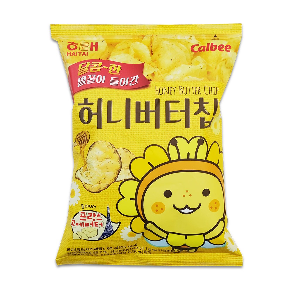 허니버터칩 인기과자 달콤한스낵 감자칩