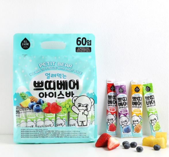 코스트코 애들간식 ELJADE 쁘띠베어 아이스바
