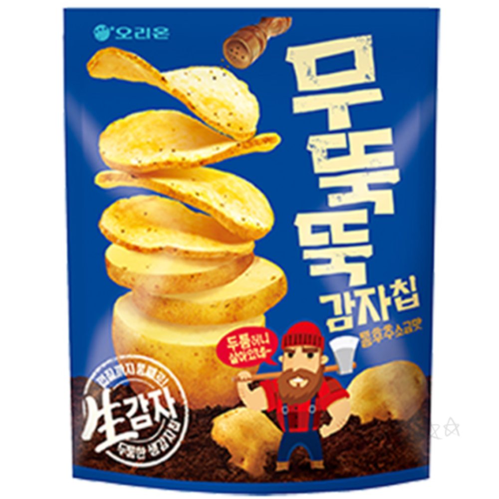 무뚝뚝 통후추 소금맛 감자칩