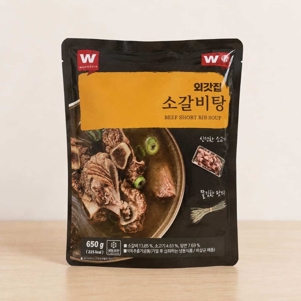 외갓집 소갈비탕 간편식 집밥 국물요리 보양식