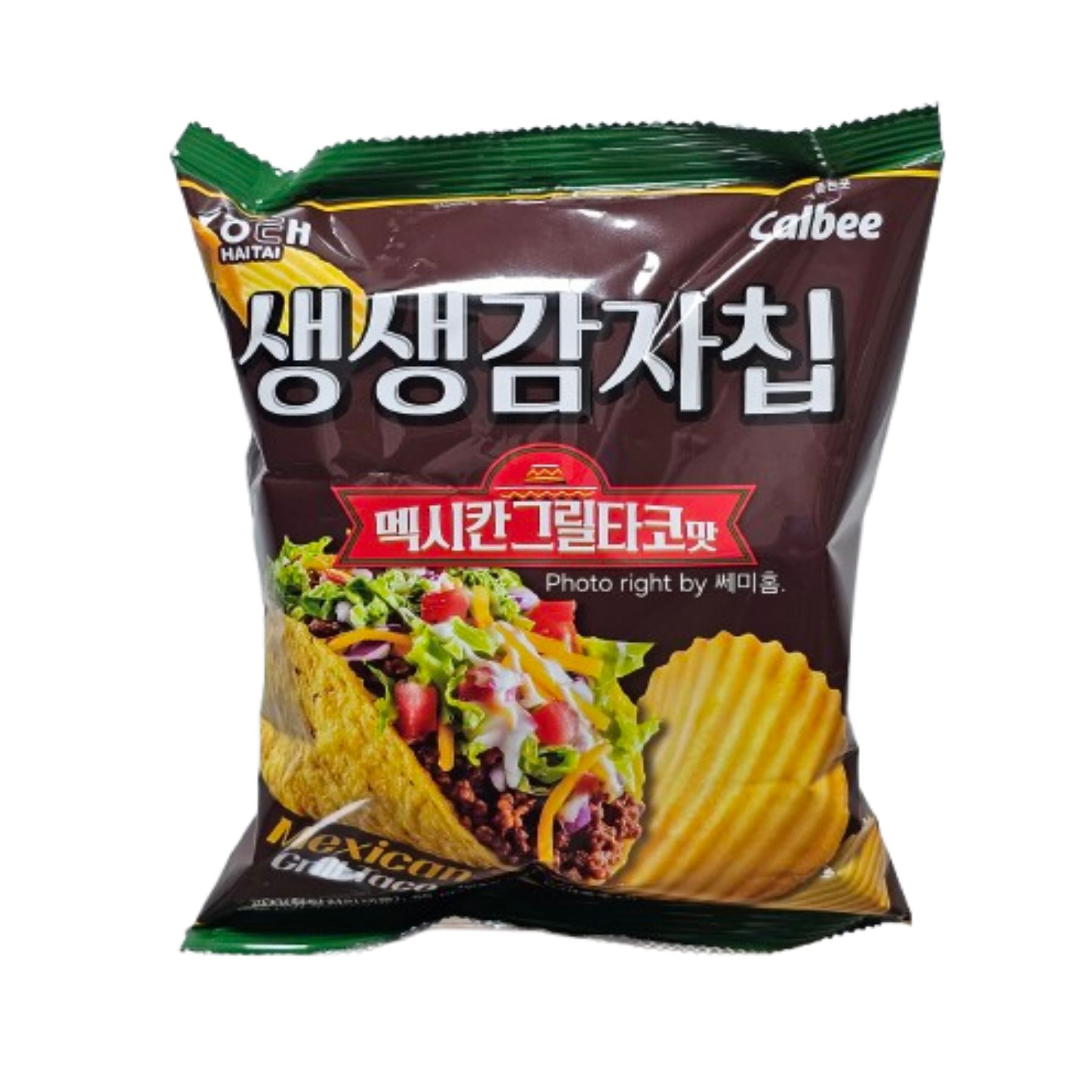 생생감자칩 멕시칸타코그릴맛 신상과자