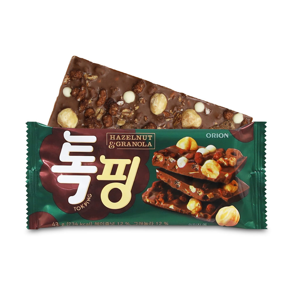 톡핑 헤이즐넛그래놀라 그레놀라 초콜릿 초코바