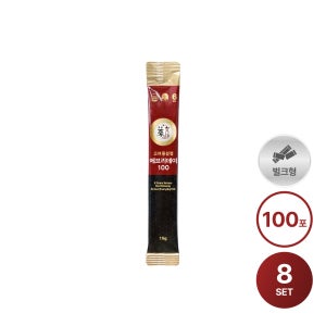 PNBG 풍년보감 에브리데이100 홍삼정 진액스틱 가성비 부모님 선물세트 100포, 8개