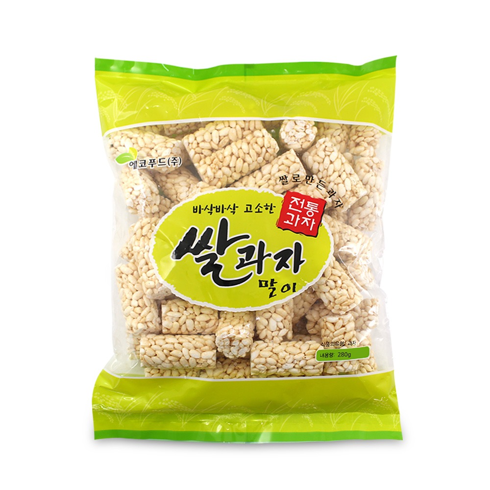 다팜 에코 쌀과자말이 튀밥 한과 개별포장