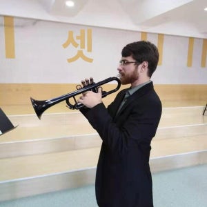 교육용 트럼펫 플라스틱 초보자 연습용 교육 플랫 8컬러 리허설 경량 입문자 관악기