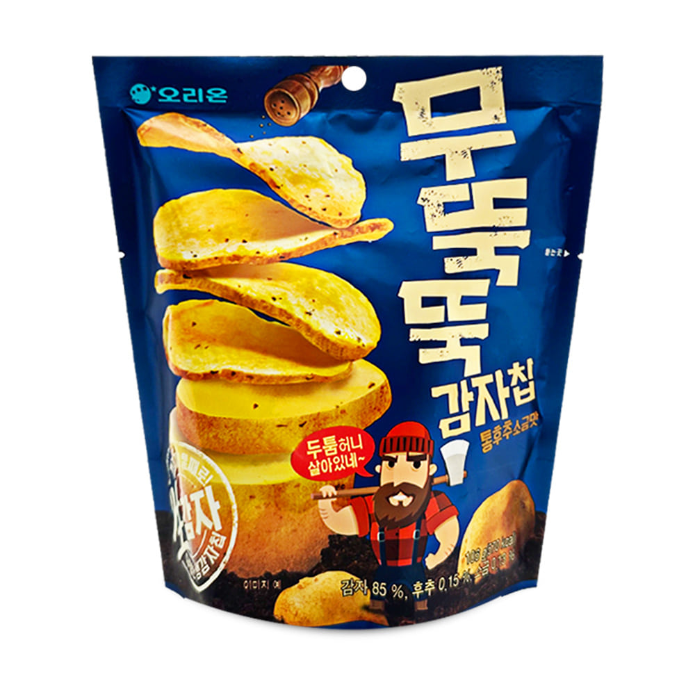 무뚝뚝 감자칩 교회간식 소금맛 사무실간식