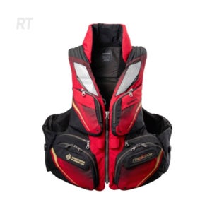 RT피싱 시마노 VF-130Y BLOOD RED L 구명조끼 시마노구명복VF130Y