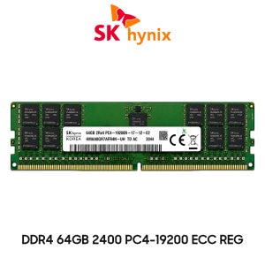 SK하이닉스 서버용 메모리 DDR4 64GB 2400 PC4 19200 ECC REG