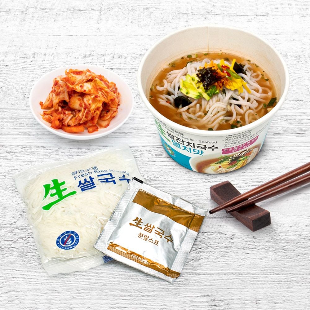 rich 멸치쌀국수 멸치국수컵라면 쌀국수생면