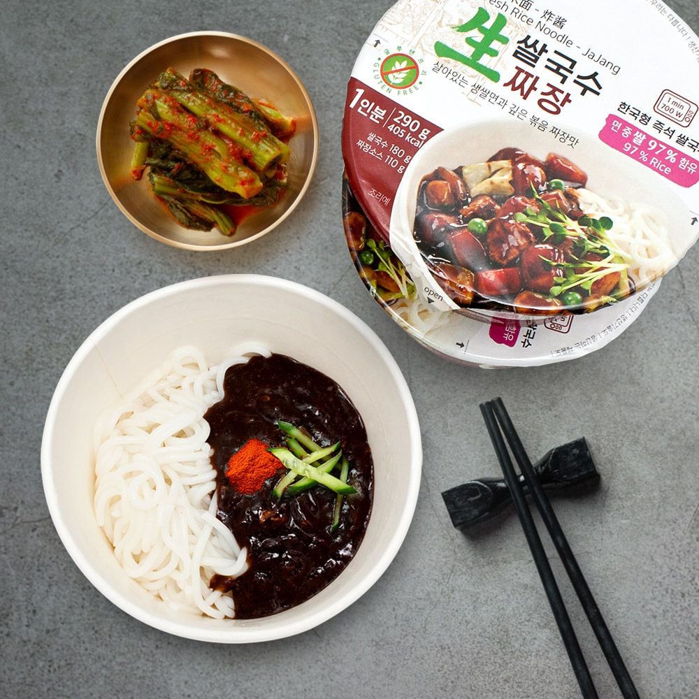 rich 짜장컵라면 우동컵라면