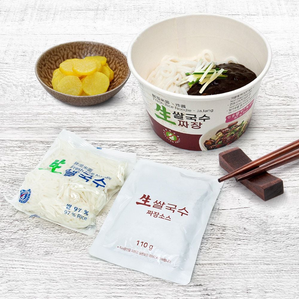 rich 짜장컵라면 컵라면우동 우동라면