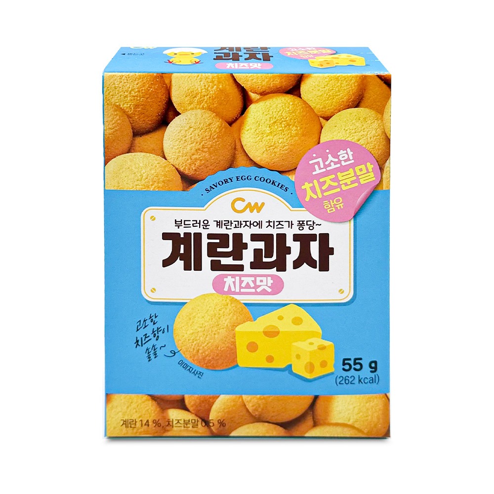 다팜 청우 계란과자 치즈맛 스낵 국민간식