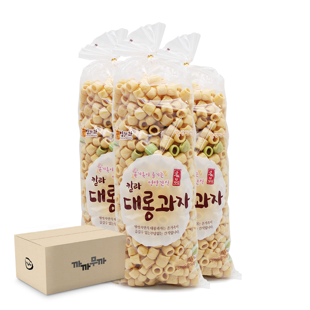 다팜 근영제과 칼라대롱과자 레트로 기본안주 마카로니